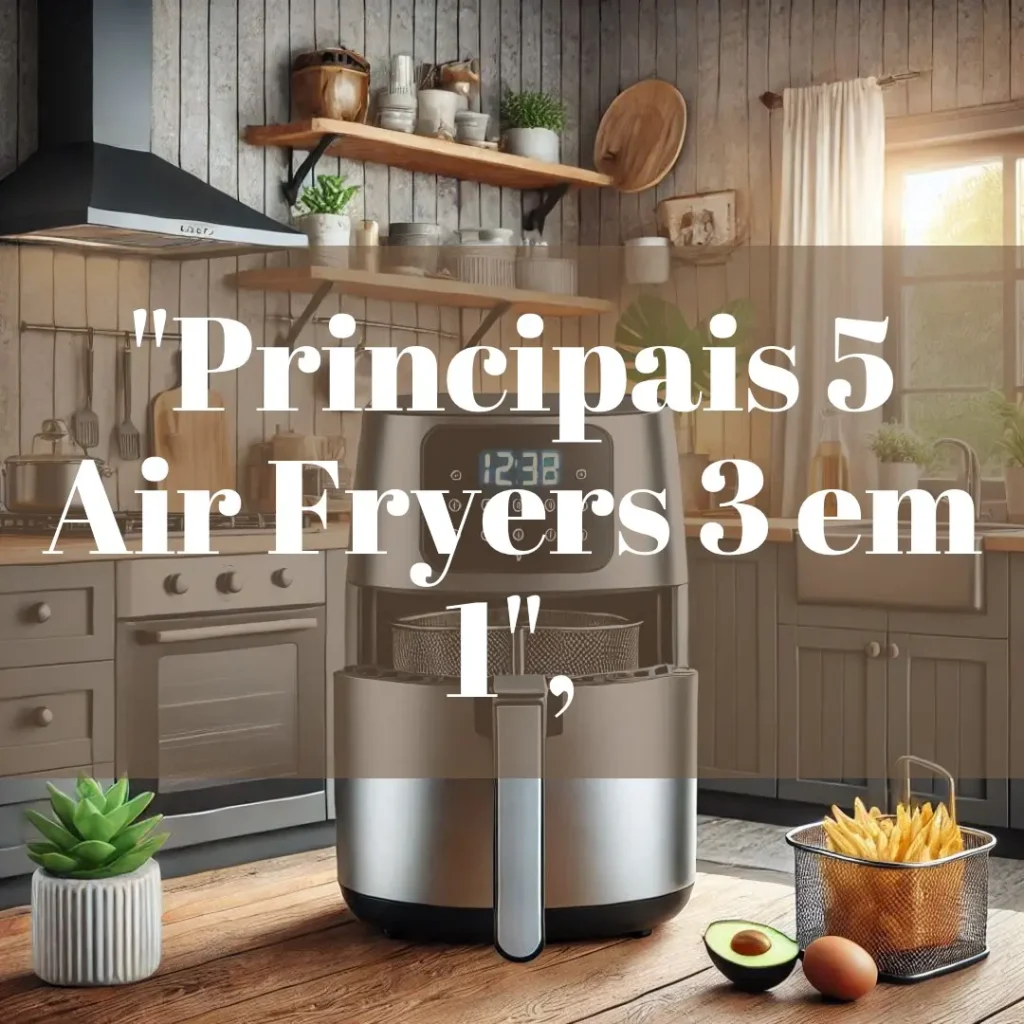 Principais 5 air fryer 3 em 1