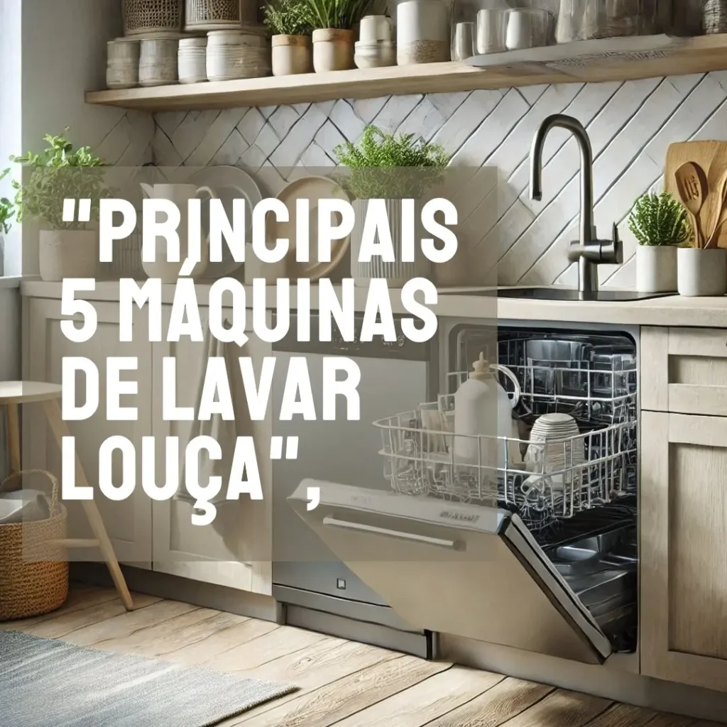Principais 5 maquina de lavar louça