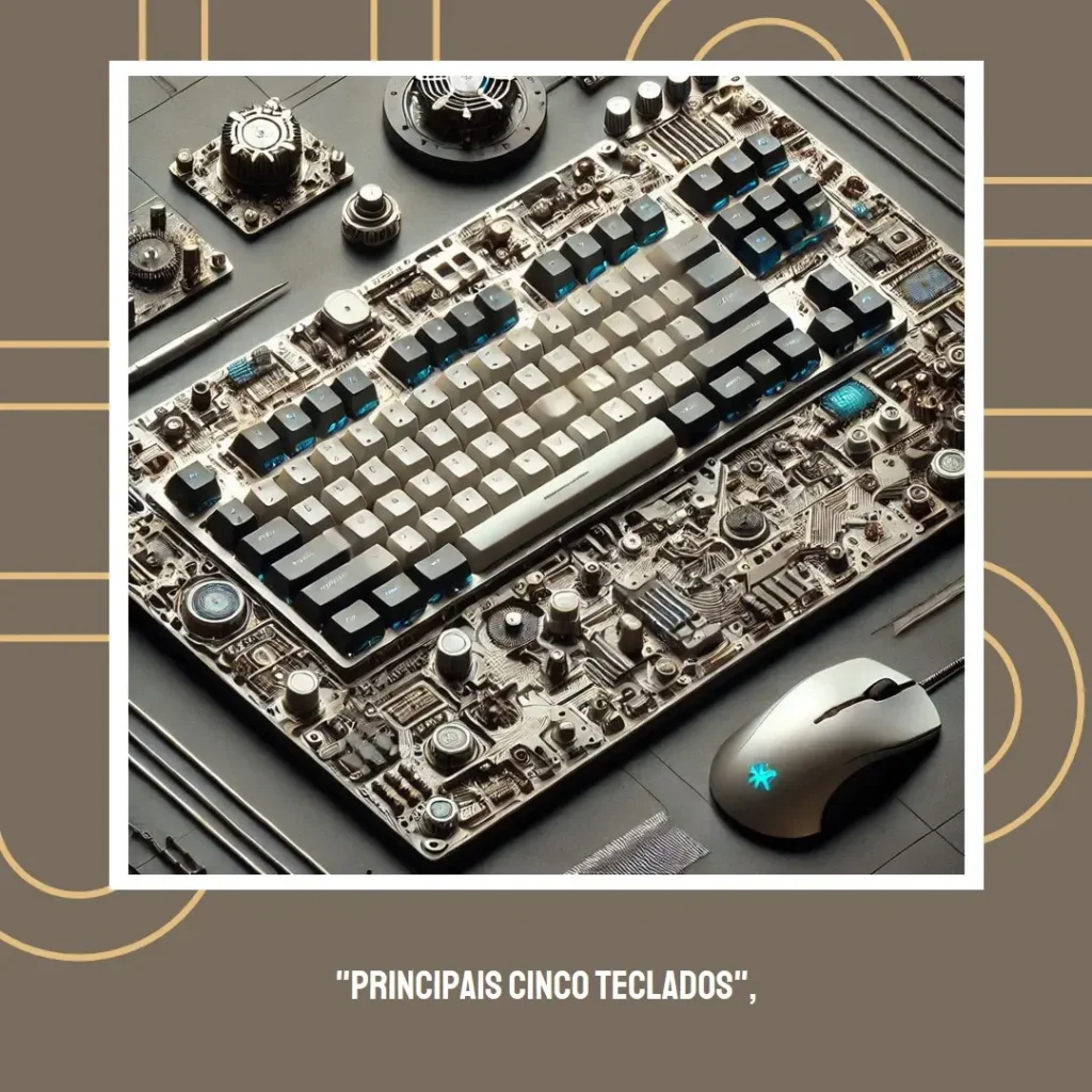 Principais Cinco teclado mecânico Hyperx