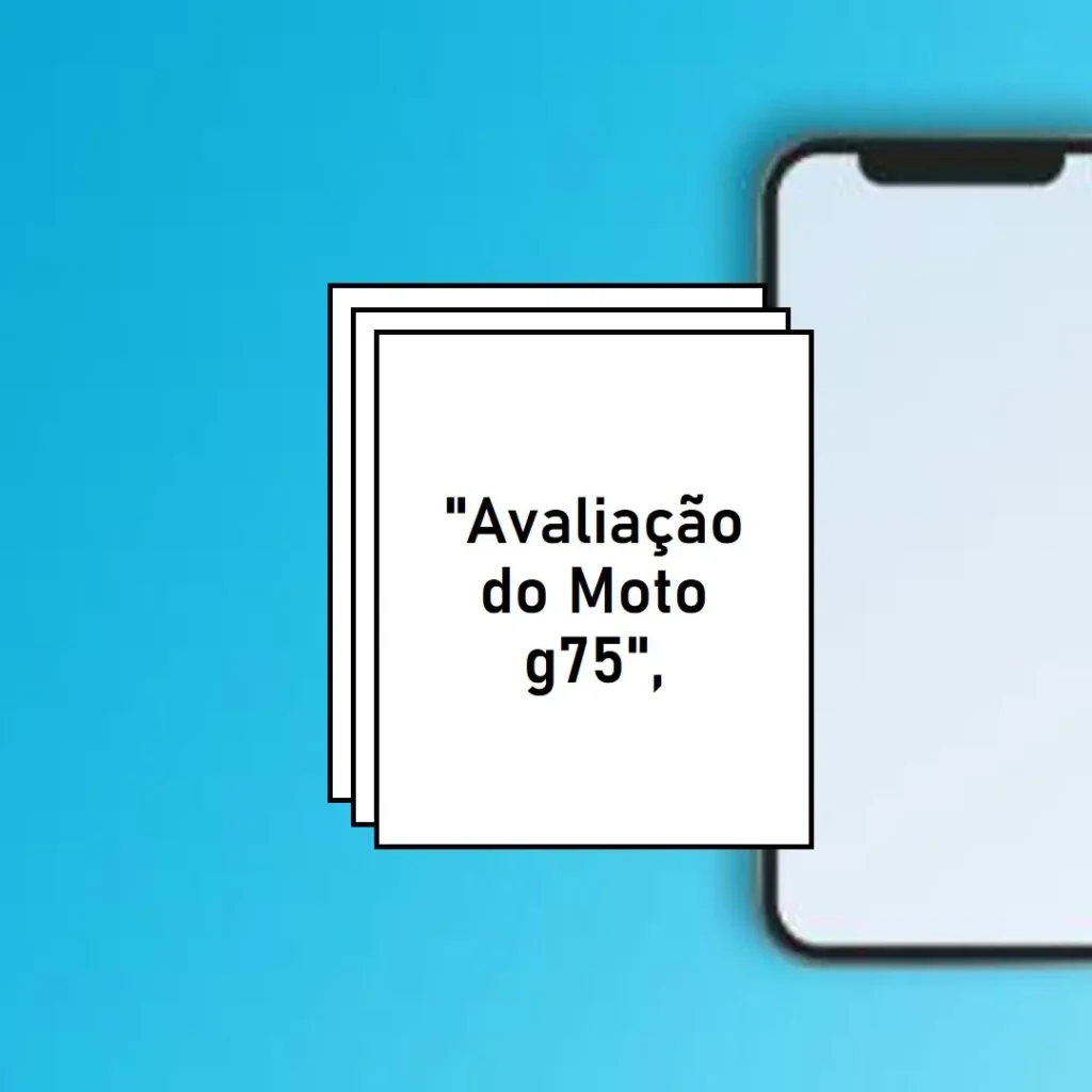 Smartphone Motorola Moto G75 5G: Desempenho Avançado e Ultrarrresistência