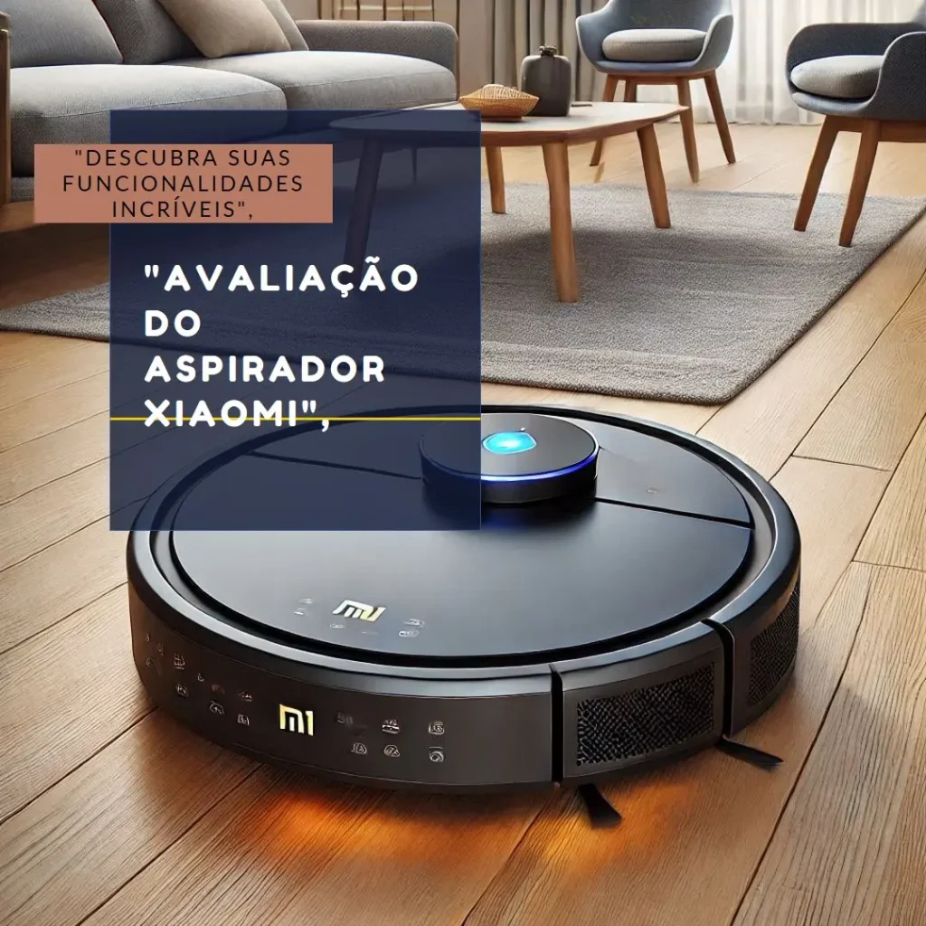 Aspirador Xiaomi Mi Robot E10C – Automação e Praticidade