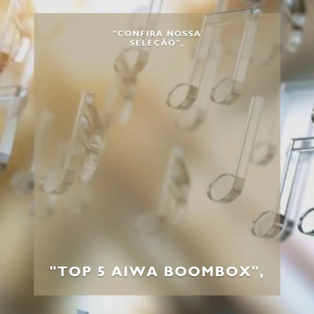 Top 5 Aiwa Boombox