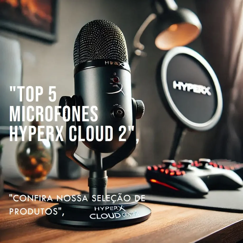 Top 5 Opções de microfone Hyperx cloud 2