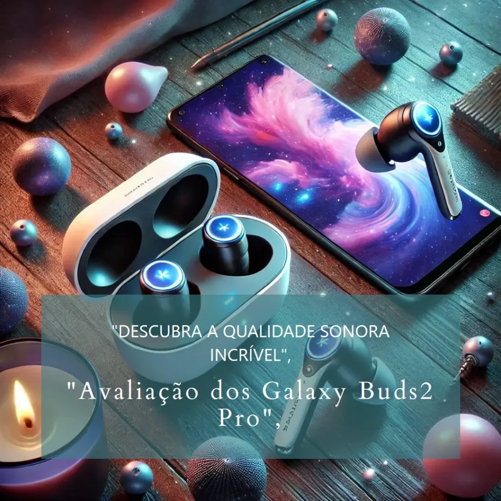 Galaxy Buds2 Pro com Áudio Hi-Fi e Cancelamento de Ruído