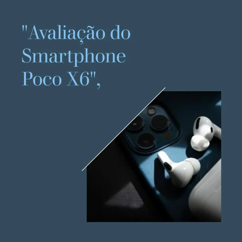 Smartphone Xiaomi Poco X6 5G com 512GB e 12GB RAM