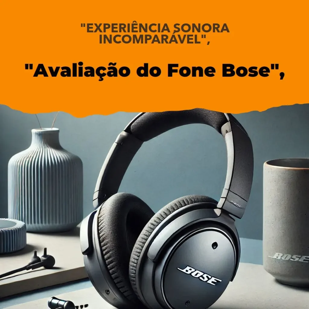 Fone Bose QuietComfort com Cancelamento de Ruído Bluetooth