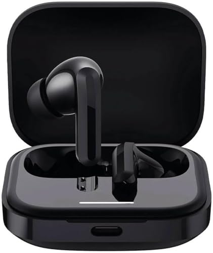 Fone de Ouvido Sem Fio Xiaomi Redmi Buds 5 com cancelamento de ruído e bateria de 40 horas (Preto)