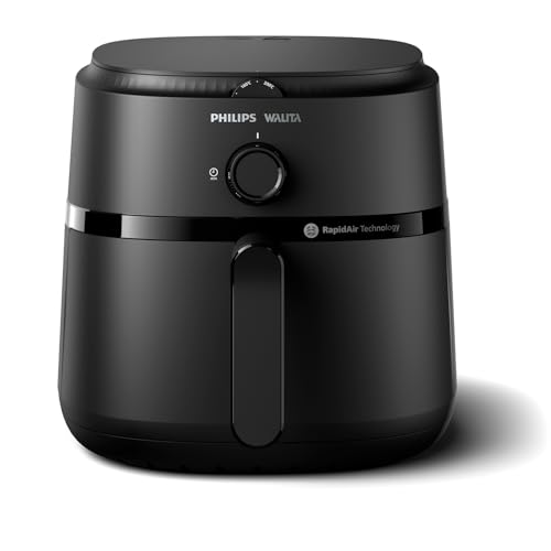 Fritadeira Airfryer Série 1000 XL, Philips Walita, 6,2 litros, Tecnologia RapidAir, Preta, 2 anos de garantia, 220v - NA130/09