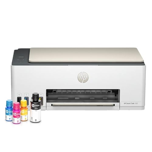 Impressora Multifuncional HP Smart Tank 583 Tanque de Tinta Colorida Wi-Fi (4A8D8A) - Impressora, Copiadora e Scanner