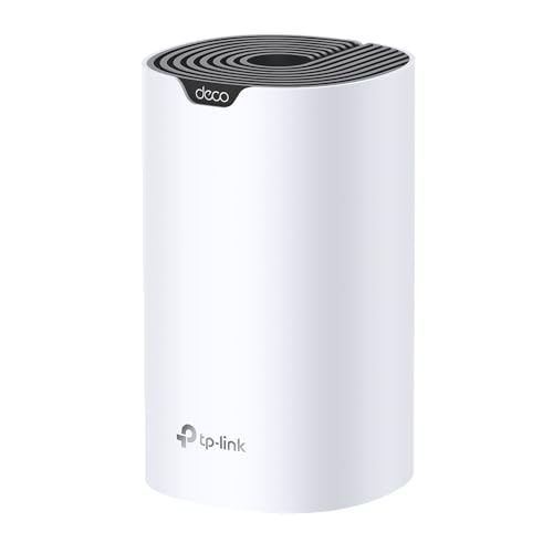 Kit Roteador Mesh AC1900 TP-Link Deco S7(1-pack), Dual Band 2.4/5 GHz, Conecte até 100+ Dispositivos, Cobertura de até 195M², 3 Portas Gigabit Ethernet, Funciona com Amazon Alexa, Controle dos Pais