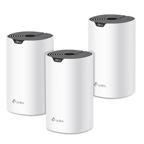 Kit Roteador Wi-Fi 5 Mesh TP-Link Deco S7 Dual-Band AC1900 – 3 unidades
