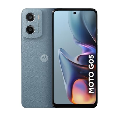 Smartphone Motorola Moto g05-128GB 12GB Ram Boost e Camera 50MP com AI Bateria de 5200 mAh Tela 6.7" com Superbrilho Cinza