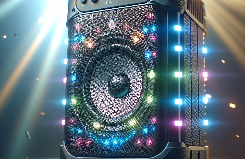 Philips Party Speaker Bluetooth: Som Potente com Luzes de LED