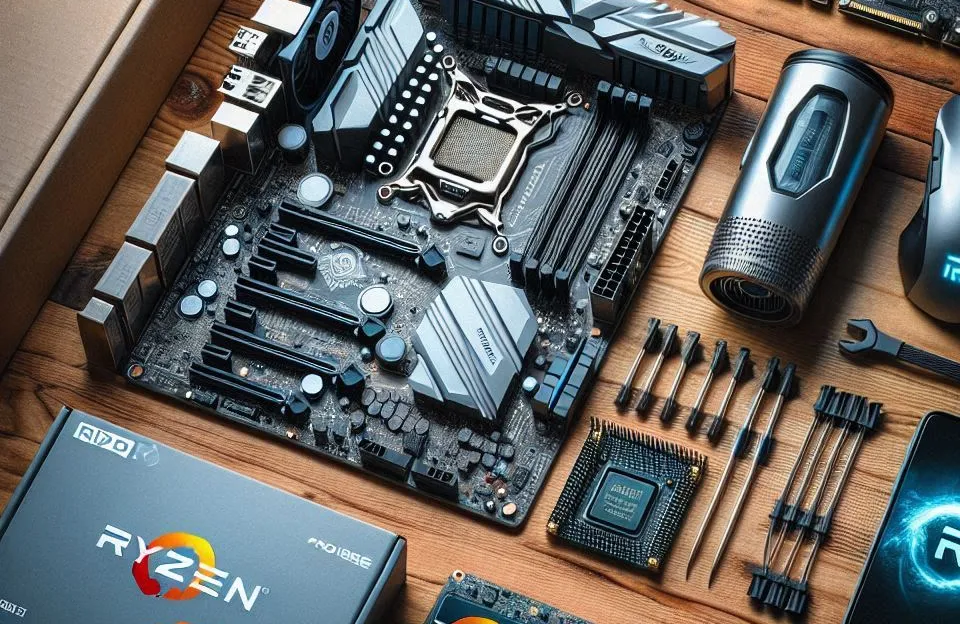 Kit Upgrade com AMD Ryzen 5 5600GT e Placa-Mãe A520M