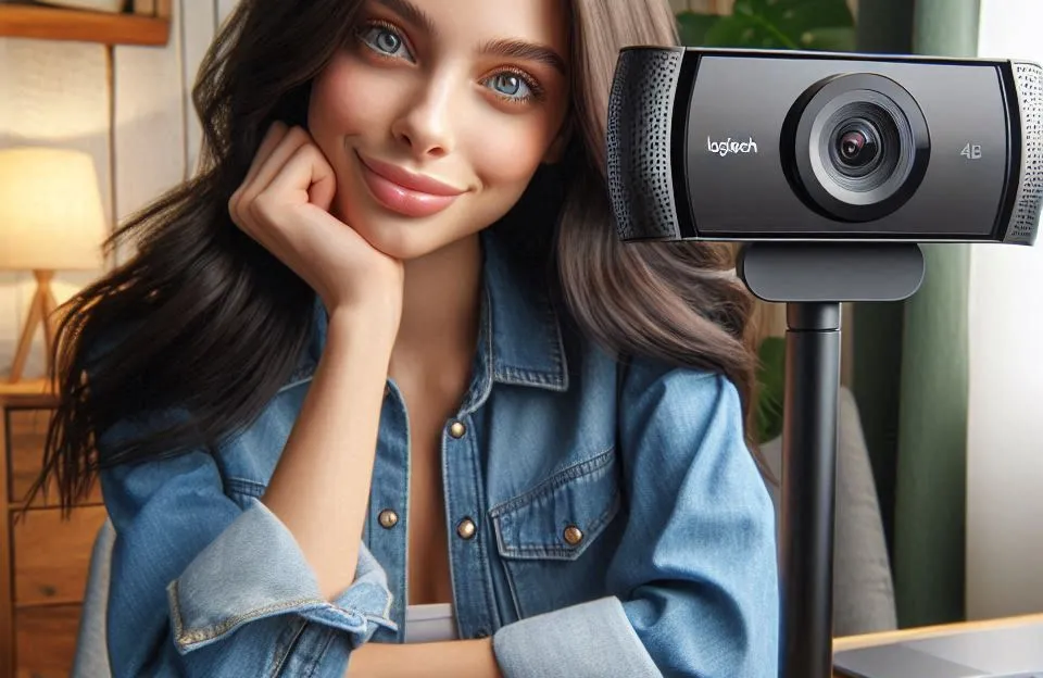 Webcam Ultra HD 4K Logitech MX Brio com IA e USB-C