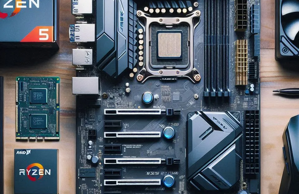 Kit Upgrade Gamer com AMD Ryzen 5 3400G, Placa-Mãe A520M e 8GB DDR4