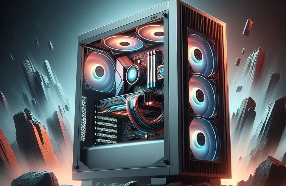 Gabinete Gamer NZXT H5 Flow – Design e Fluxo de Ar Aprimorado