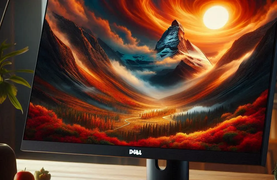 Monitor Dell de 24" P2425H: Qualidade e Conforto Visual