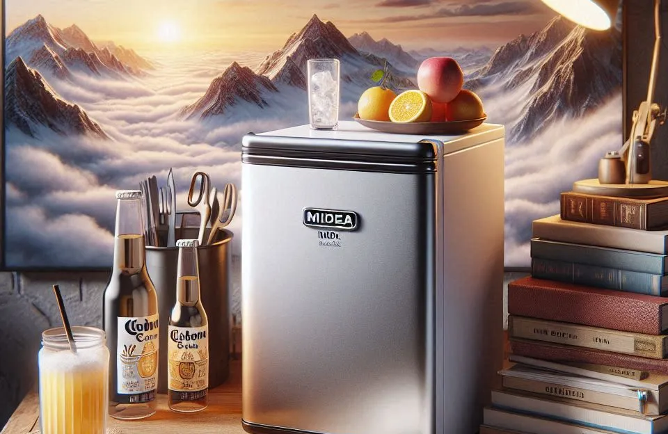 Frigobar 45L INOX Midea: Compacto e Econômico
