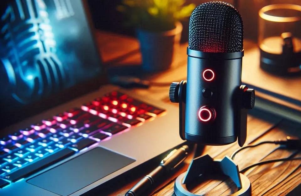 HP Microfone HyperX DuoCast USB com Iluminação RGB