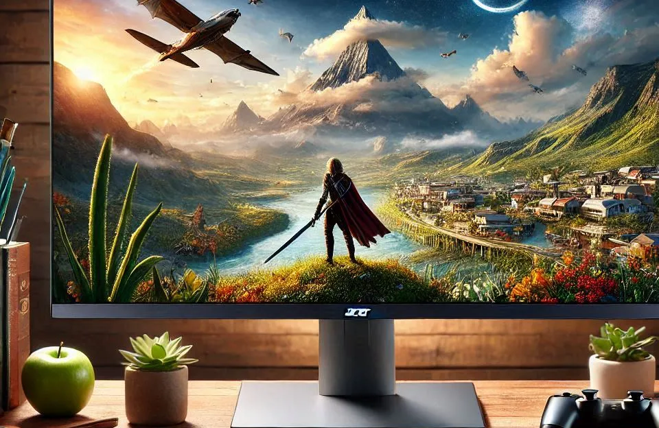 Monitor Acer 23.8” Zero Frame LED VA FHD 100Hz 1ms FreeSync