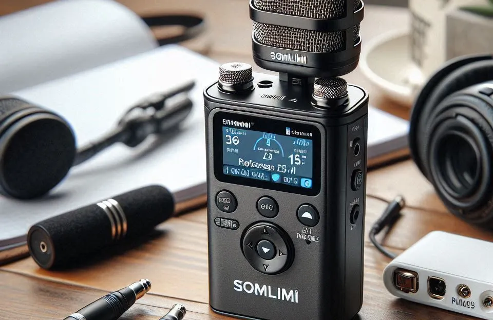 SOMLIMI EW135G4 Microfone Sem Fio Profissional