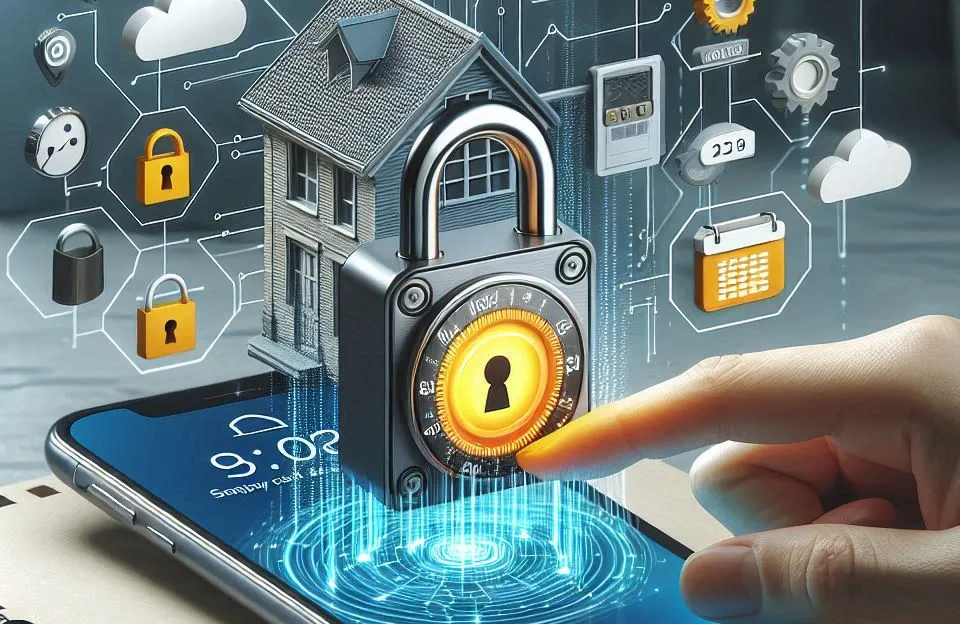 Fechadura Digital de Sobrepor com Wi-Fi e Abertura por Senha ou Tag
