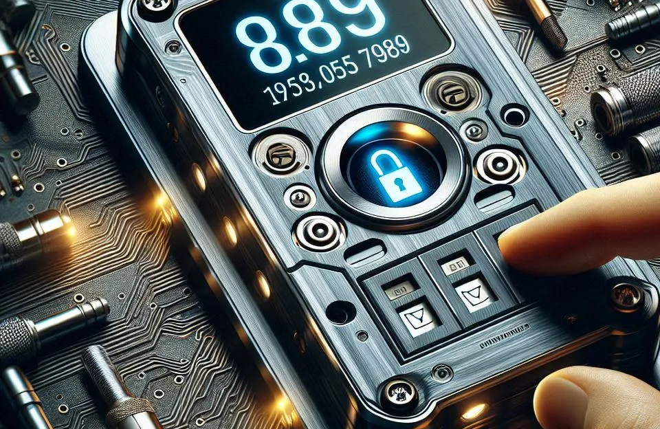 Fechadura Digital de Embutir com Biometria e Senha Numérica