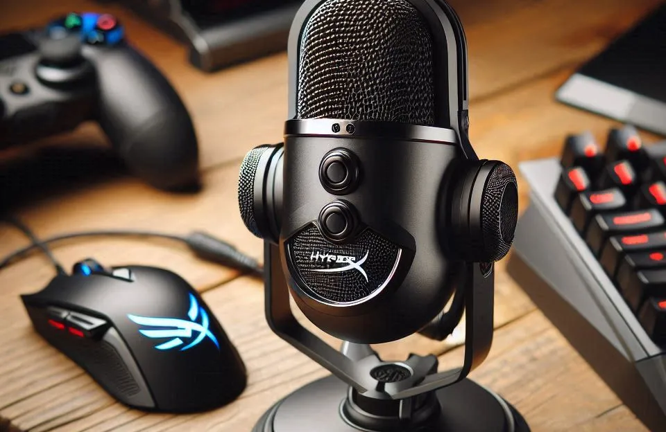 HyperX Microfone Gamer QuadCast: Qualidade e Versatilidade