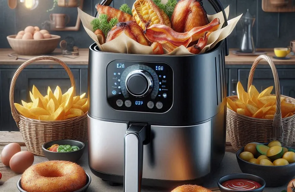 WAP Air Fryer MEGA FAMILY DIGITAL 7,1 Litros: Capacidade e Versatilidade