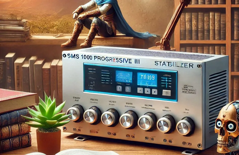 Estabilizador SMS 1000VA Progressive III: Proteção e Eficiência