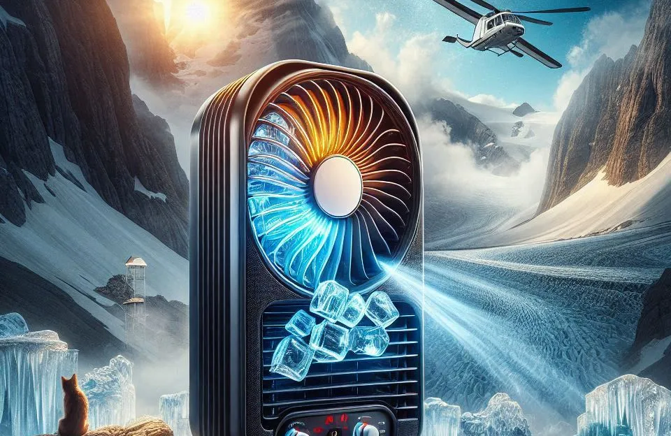 Climatizador de Ar Eos 7L 5 em 1 Quente e Frio