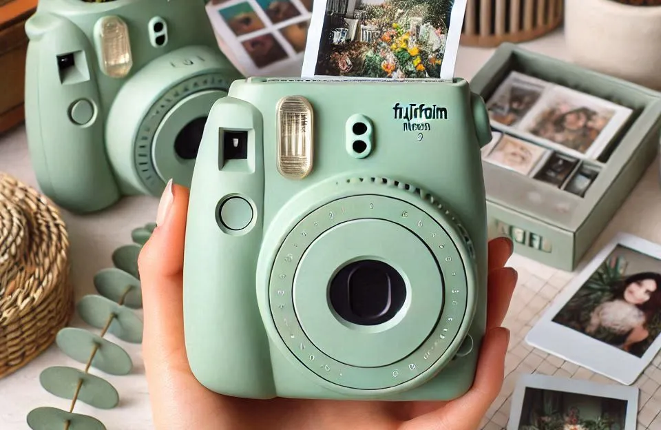 Impressora para Celular FUJIFILM Instax Mini Link 3 - Sage Green: Compacta, Criativa e Prática