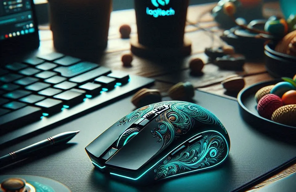 Mouse sem fio Logitech MX Master 3S com clique silencioso