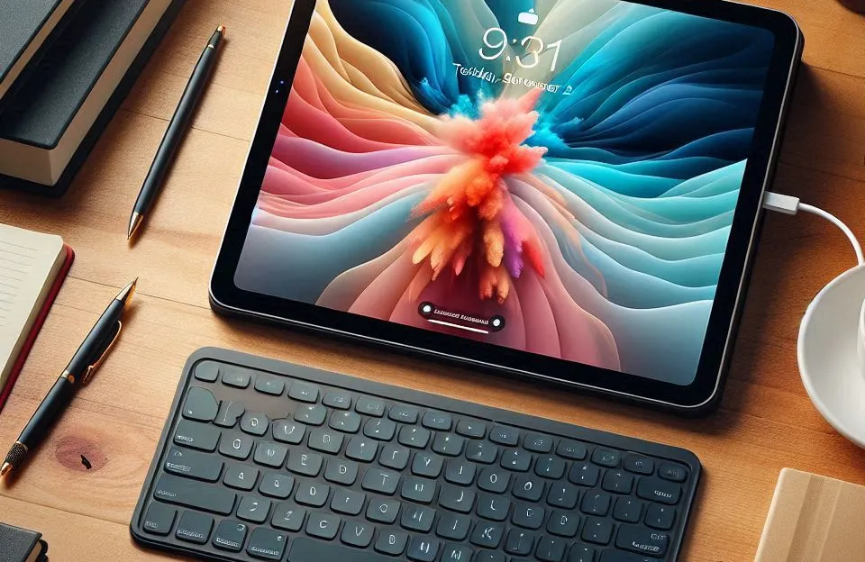 Capa com Teclado Magnético para iPad Air 11" e iPad Pro 11" com Trackpad: Versatilidade e Conforto para Seu iPad