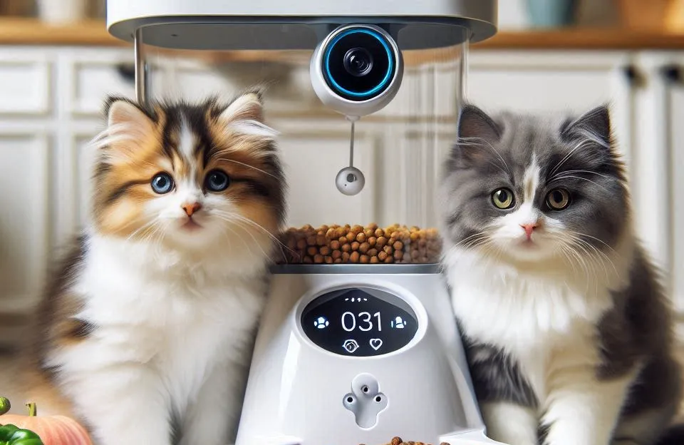 Alimentador Automático para Pets com Wi-Fi e Câmera HD