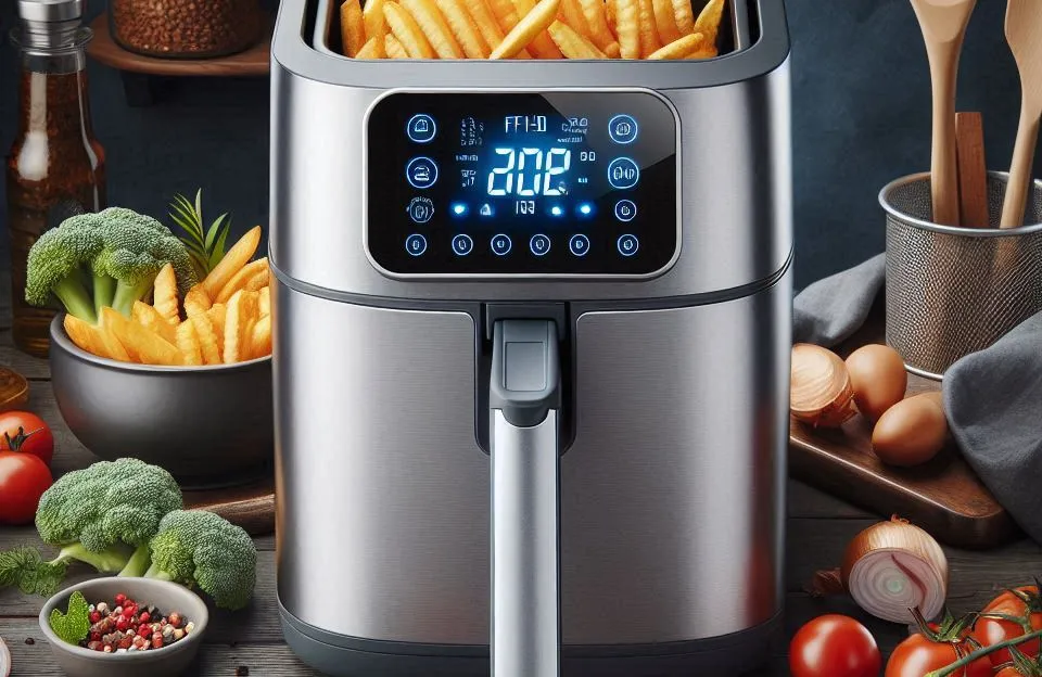 Oster Fritadeira Digital Inox 5L com Painel Touch