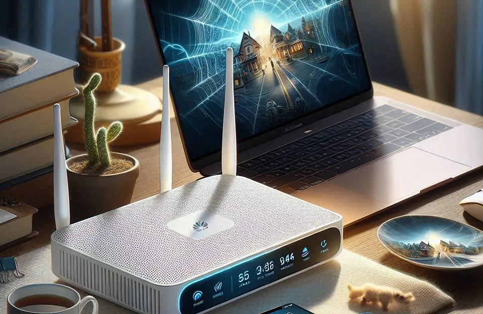 Roteador Huawei WS7200 WiFi AX3 Quad Core: Alta Velocidade e Estabilidade