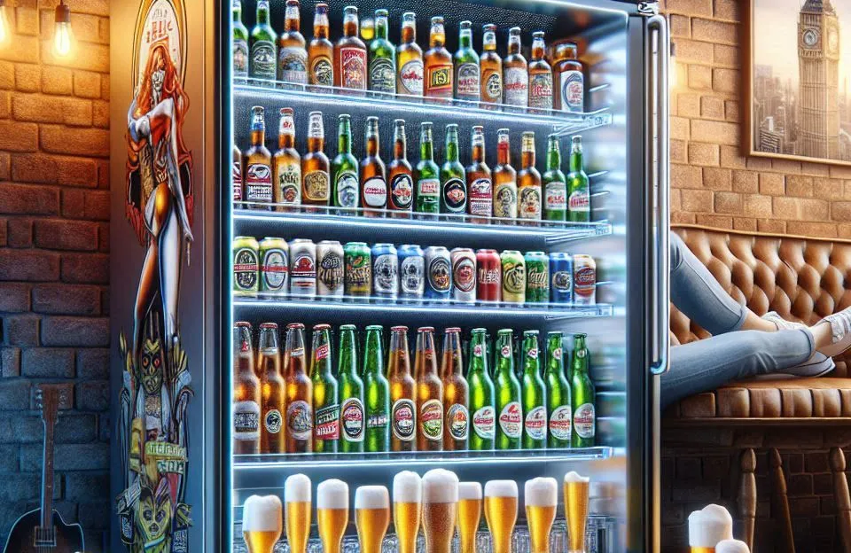 Cervejeira 324 L Vertical Beer Maxx - Vn28Tpb008: Capacidade e Tecnologia para o Seu Bar
