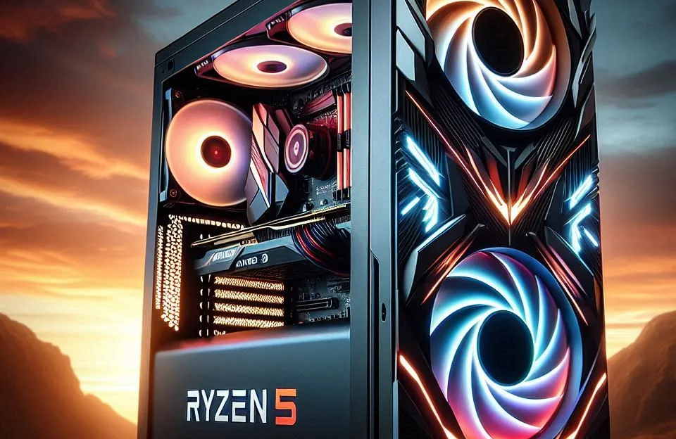 PC Gamer Completo AMD Ryzen 5 5600G com Gráficos Vega 7