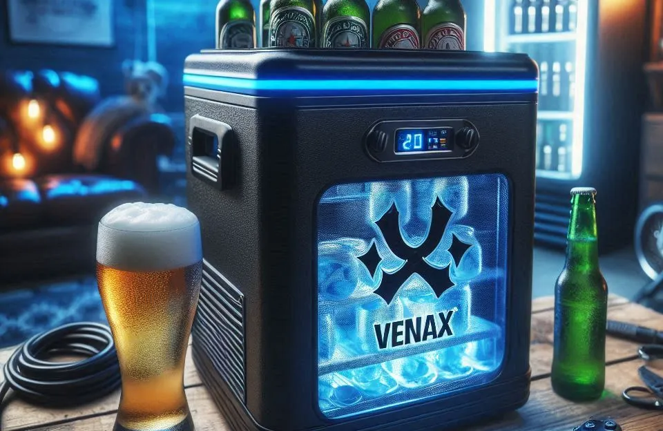 Cervejeira Venax Blue Light 100L Preto 127V: Ideal para Manter Suas Bebidas Geladas