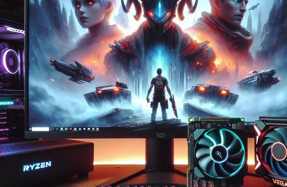 PC Gamer Mancer, AMD Ryzen 5, RX Vega 11, 16GB, SSD 480GB