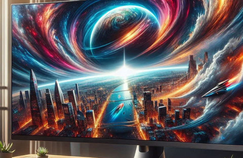 Monitor LG UltraWide Curvo 34WR50QC-B: Desempenho, Imagem e Conforto para Todos