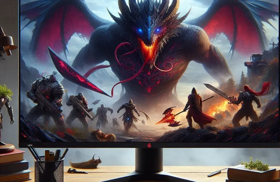 Monitor Gamer Redragon Ombra 32” Quad HD IPS 165Hz GMQ3222SUC: Desempenho e Qualidade Gráfica Imbatíveis