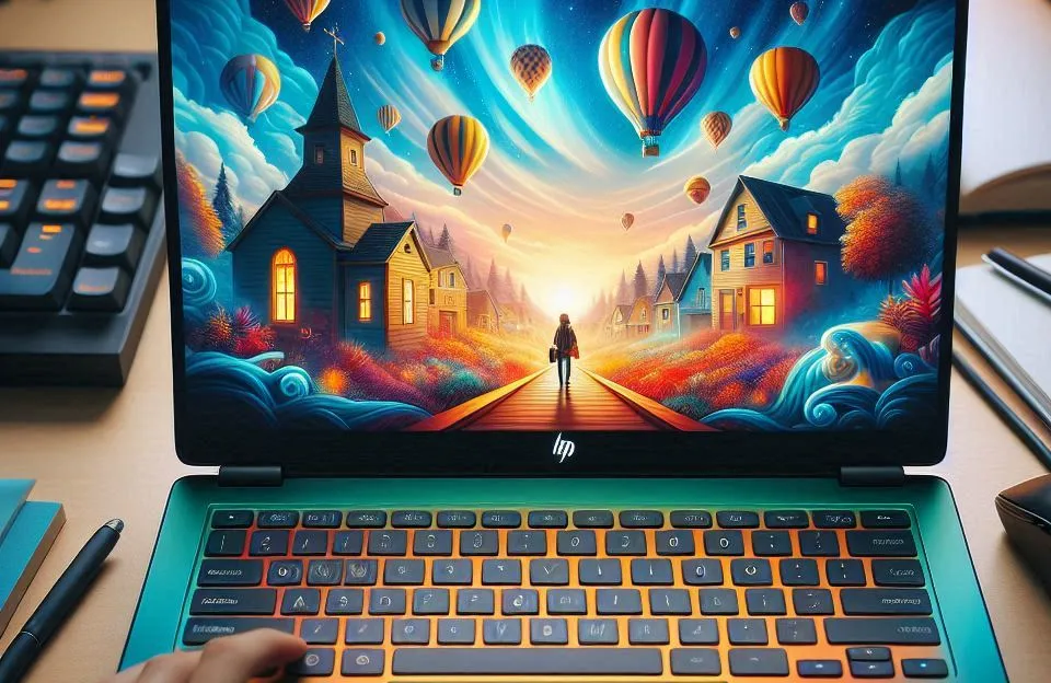 HP Stream Laptop BrightView HD de 14 Polegadas: Desempenho e Armazenamento Aprimorado