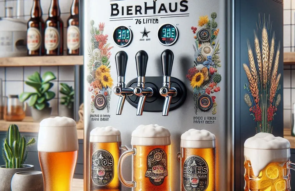 Cervejeira Eos Bierhaus 76 Litros Frost Free: Praticidade e Estilo para Suas Bebidas