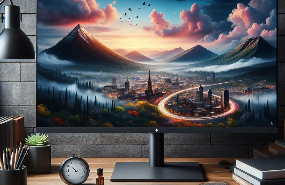 Monitor LG MyView Smart 32" FHD: Conectividade e Qualidade de Imagem para Seu Dia a Dia