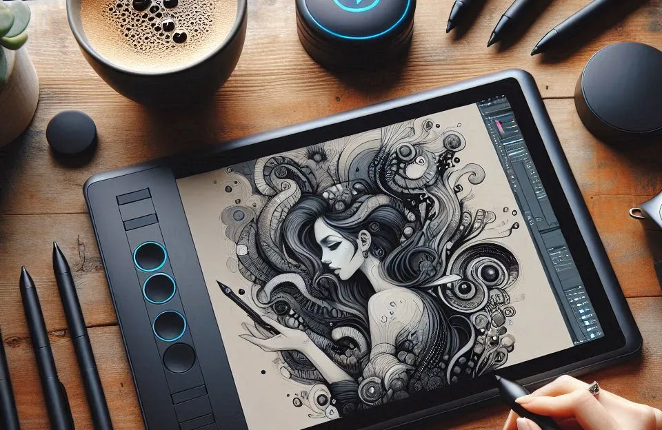 Mesa Digitalizadora Wacom Intuos Pen & Bluetooth CTL6100WLK0: Desempenho e Conectividade para Criativos
