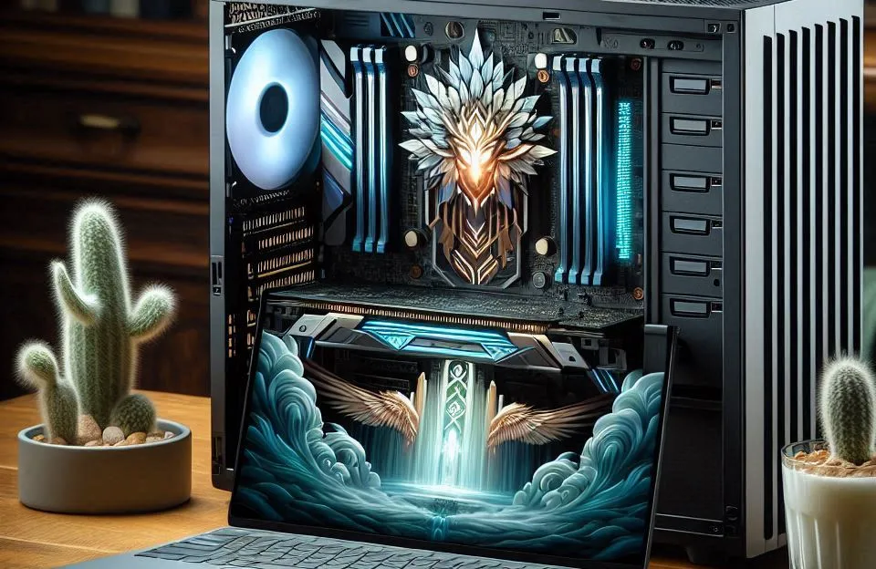 PC CPU I5 6ª Geração 3.2GHz 8GB RAM DDR4 SSD 480GB com Wi-Fi