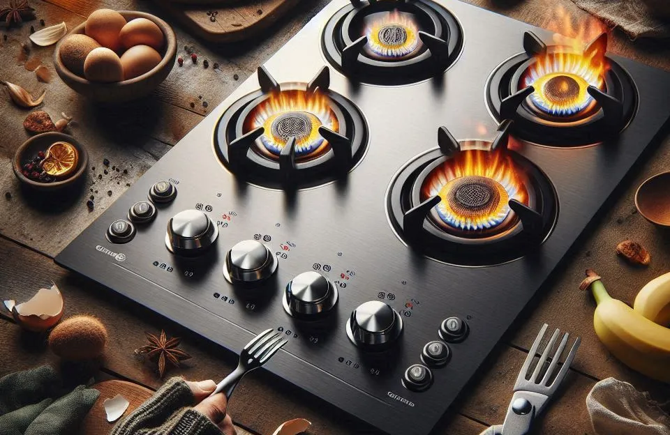 Cooktop 5 bocas Brastemp com quadrichama e acendimento automático